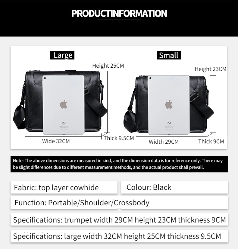 Men's Bag 2022 New Shoulder Bag Men's Business Messenger Bag Casual Fashion Leather Small Backpack Riding Shoulder Bag Black