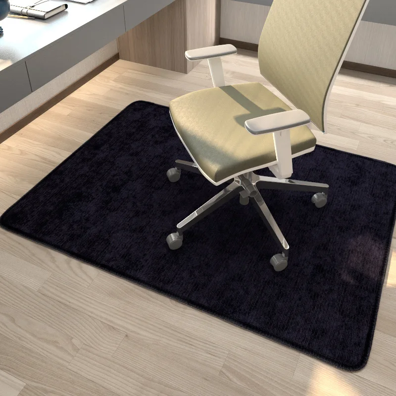 

Fashion Anti-Slip Office Swivel Chair Mat Computer Chair Mats corduroy Carpets for Living Room Office Rolling Chairs Rugs