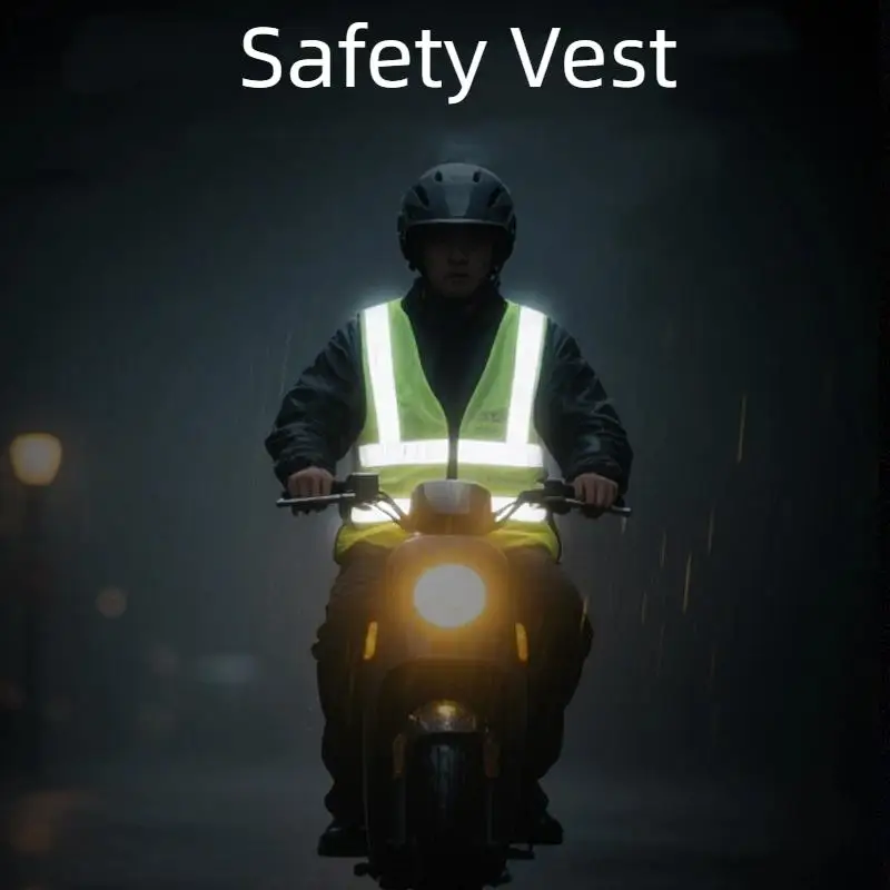 Safety Vest Construction Site Environmental Sanitation Transportation Night Work Clothes Wholesale Personalized Custom Logo