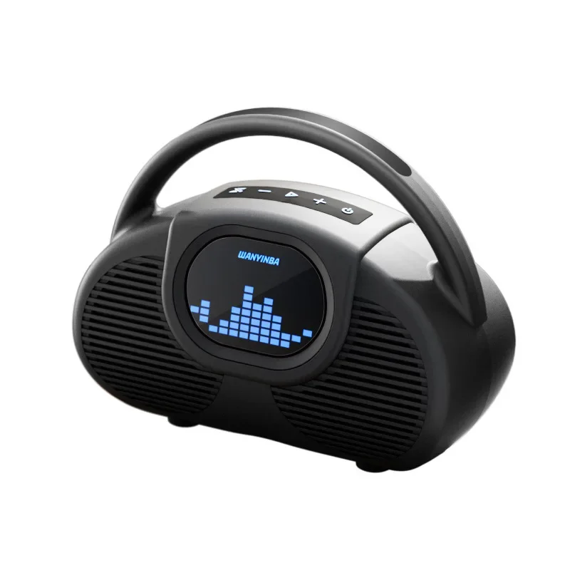 

M16 Portable CD/DVD/VCD Player 80W High Power 2.2 Channel Speaker Super Subwoofer LCD For Bluetooth Connectivity For