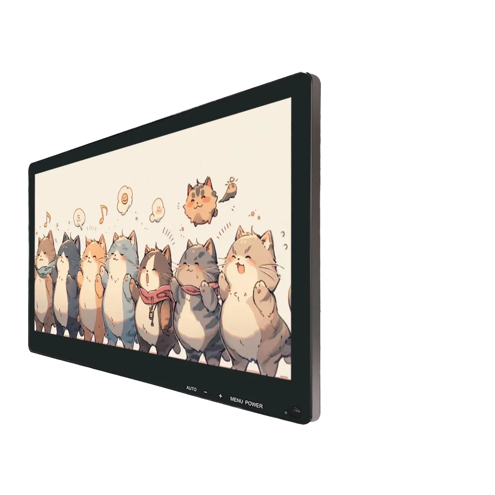 Custom 15.6 Inch Industrial Grade Embedded Monitor LCD PCAP Touch Screen Full HD USB Interface New