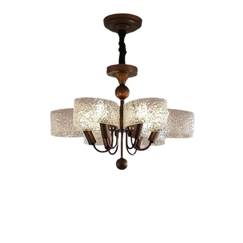 

Антикварная люстра для спальни, ретро-светильники для столовой, французские светильники для комнаты.