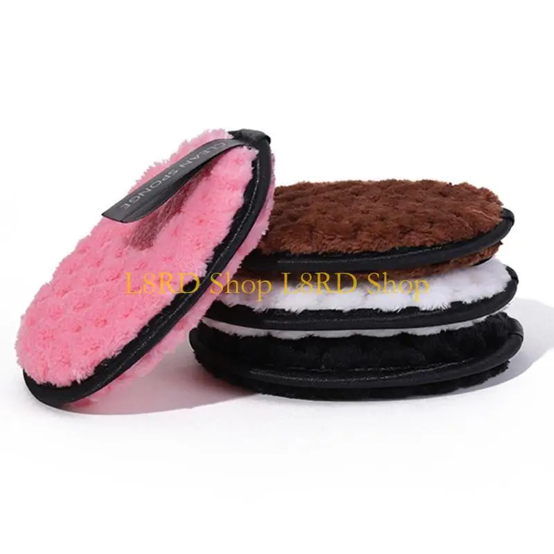 L8RD Reusable Makeup Remover Pads for Face,Eyes,Lips Microfiber Face Cleansing Cotton Pads Washable Makeup Remover Cloth
