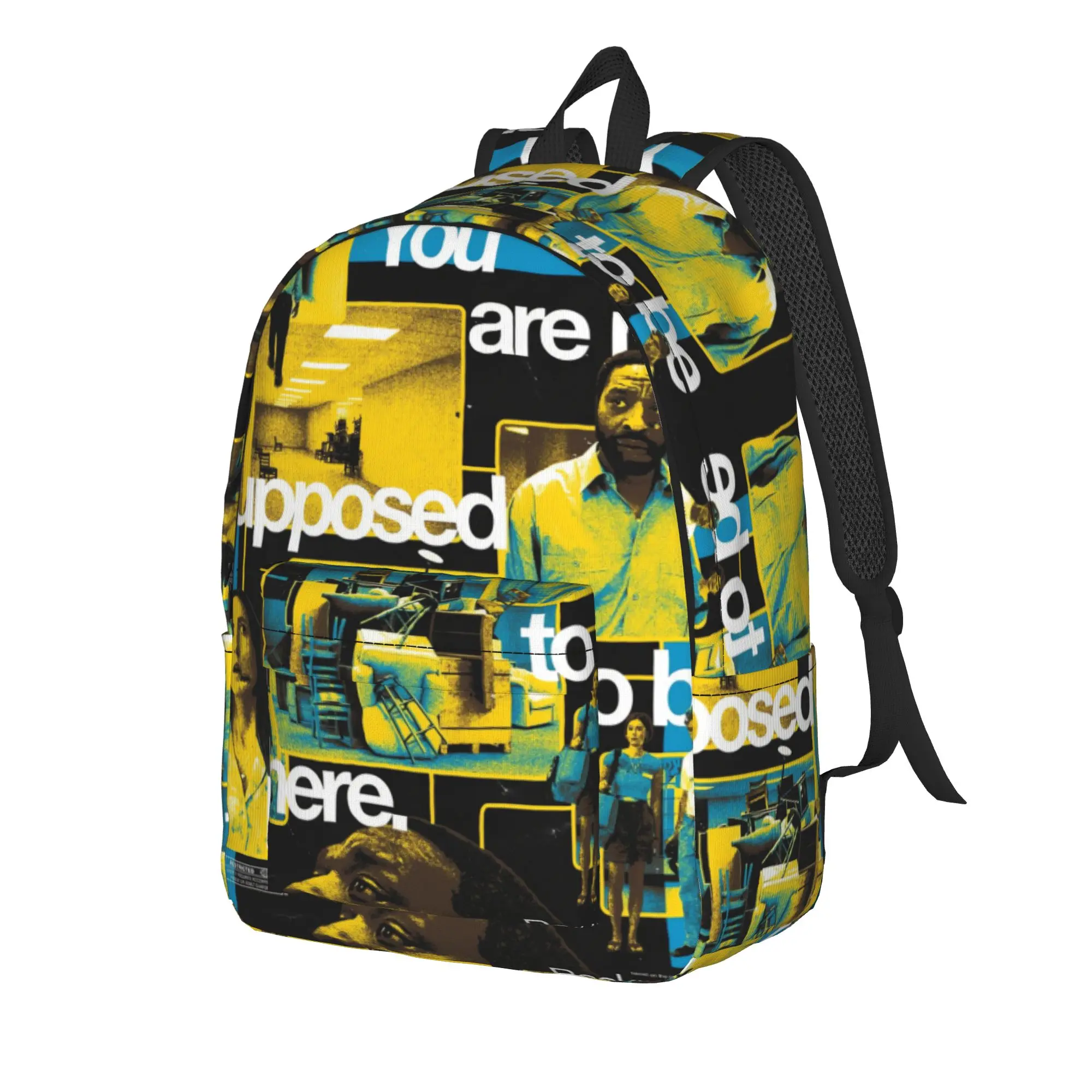 Backrooms Horror Movie 2026 Backpack  University Backpacks Boy Designer Soft School Bags Funny Rucksack