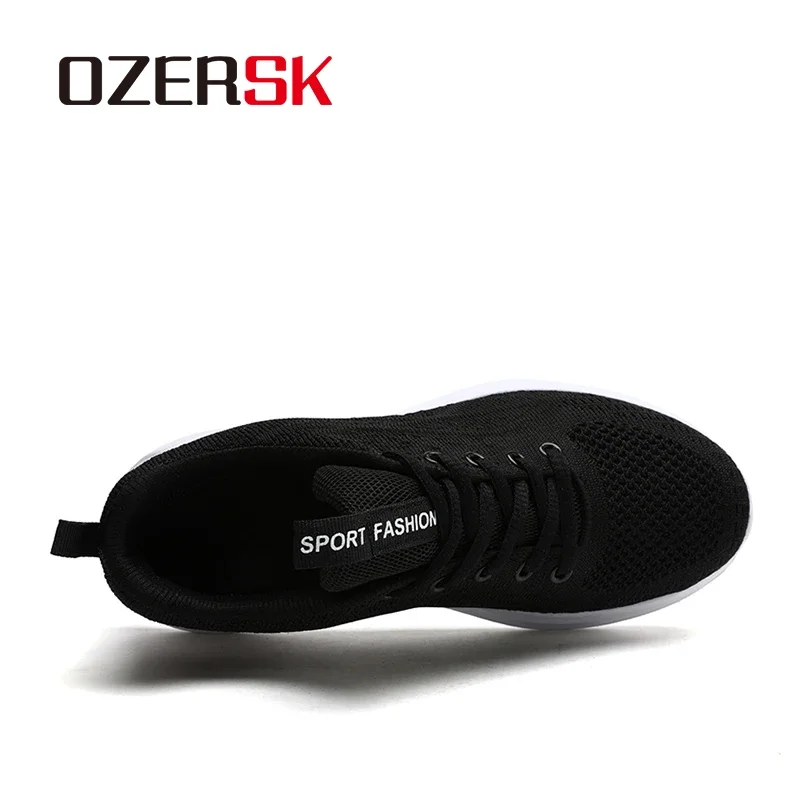 OZERSK Sneakers Woman Summer Sports Shoes Women Breathable Light Woman Sneakers Outdoor Vulcanize Shoes Ladies Casual Shoes