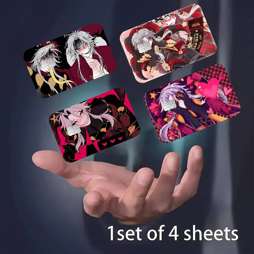 The Freak Circus Game Anime Young Creidt Card Debit Card Sticker Film Case Front Tape for Small Big Chip No Chip
