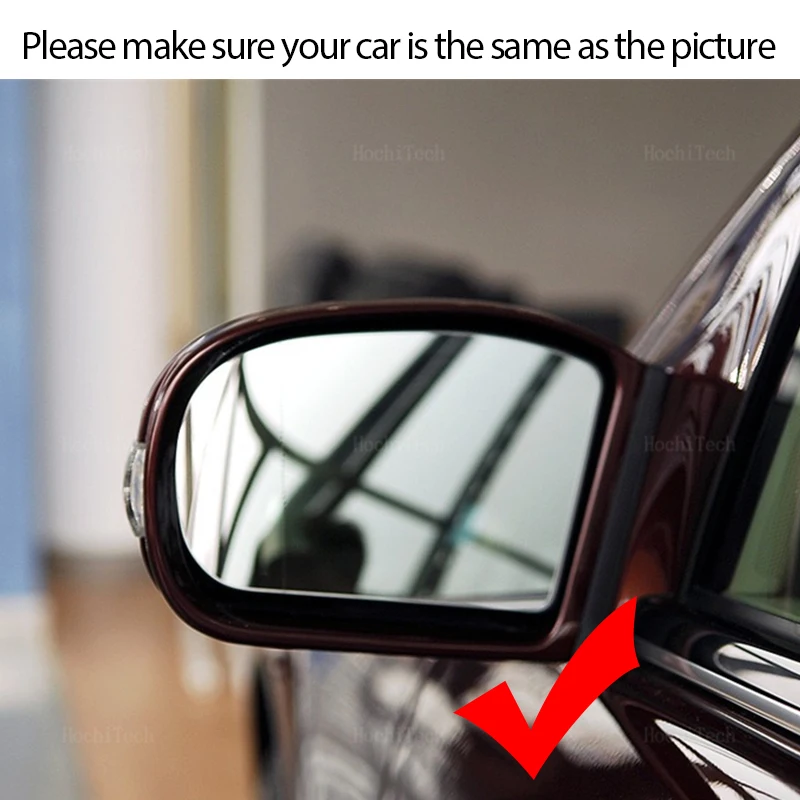 Left Right Wing Mirror Glass Heated Driver Passenger Side For Mercedes-Benz  E-class  C-class C E Class W211 W203