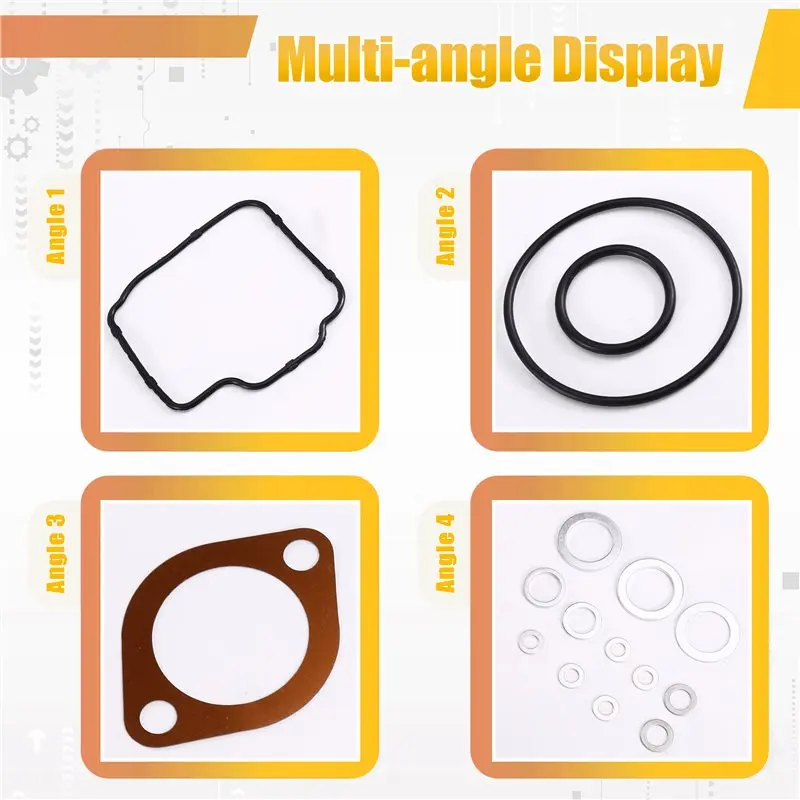 AS57-Full Gasket Replacement Kit(4LE1) For Isuzu Engine Including Cylinder Head Gasket Set