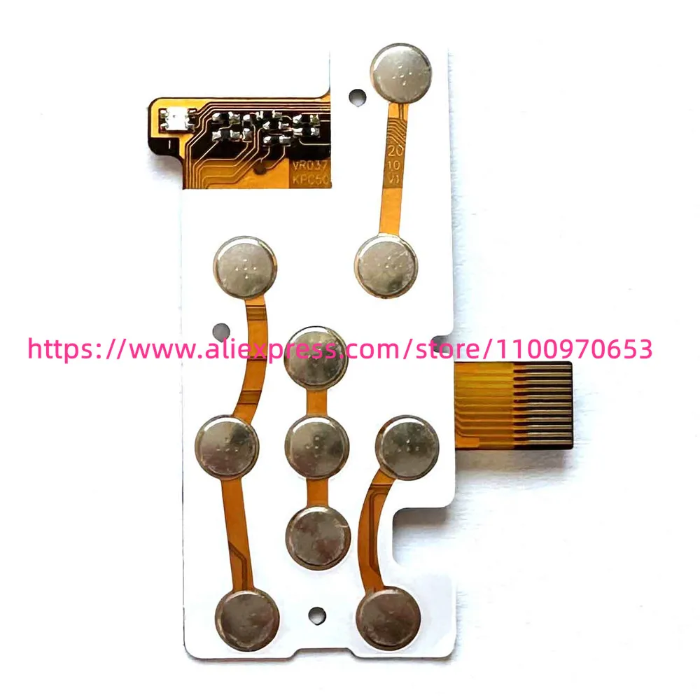 Keyboard Plate Key Button Flex Cable Ribbon Board for Olympus S200 S210 S9200 S3100 Camera Repair Part Replacment Unit