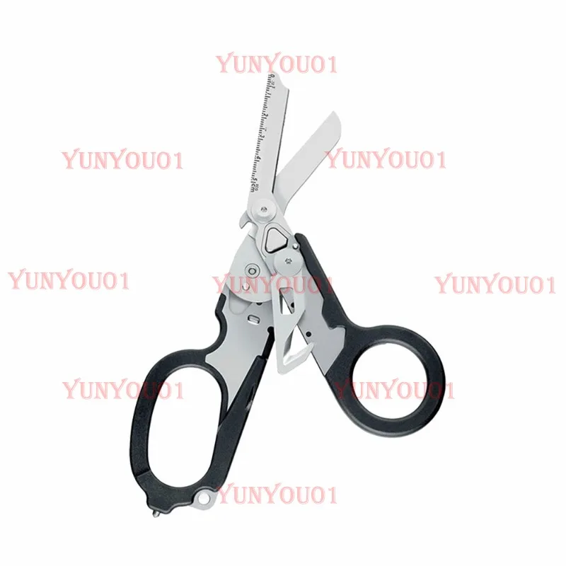 Multifunctional Tactical Pliers Outdoor Raptor Scissors Folding Gadget with K Sheath 420HC Stainless Steel