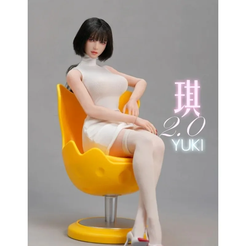 【2026 2Q】I8TOYS 1/6 escala I8-H007 ojos móviles YUKI 2,0 cabeza esculpida tallada soldado femenino modelo apto para cuerpo de figura de acción de 12 pulgadas