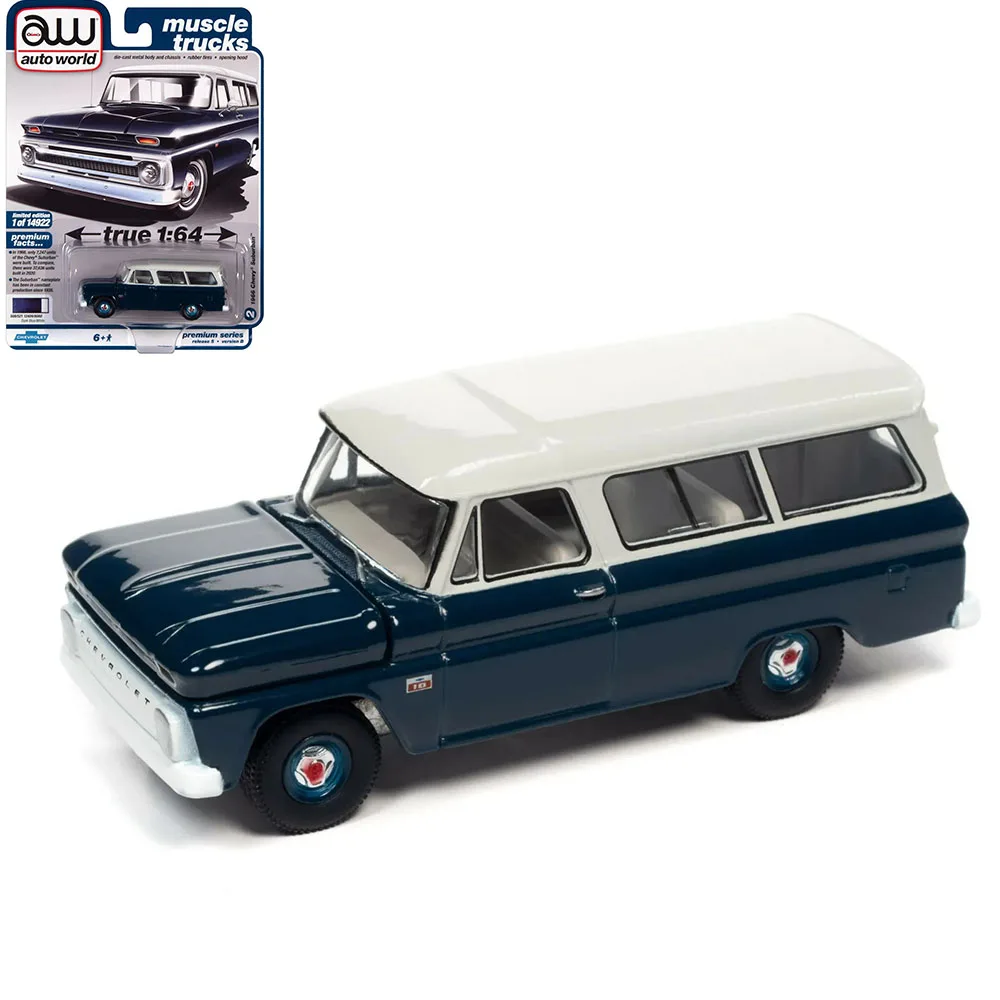 Auto World  Johnny Lightning 1/64 Scale Alloy Car Models 1:64 Ford Chevy Diecasts Vehicles Collection Toys For Boy Gifts