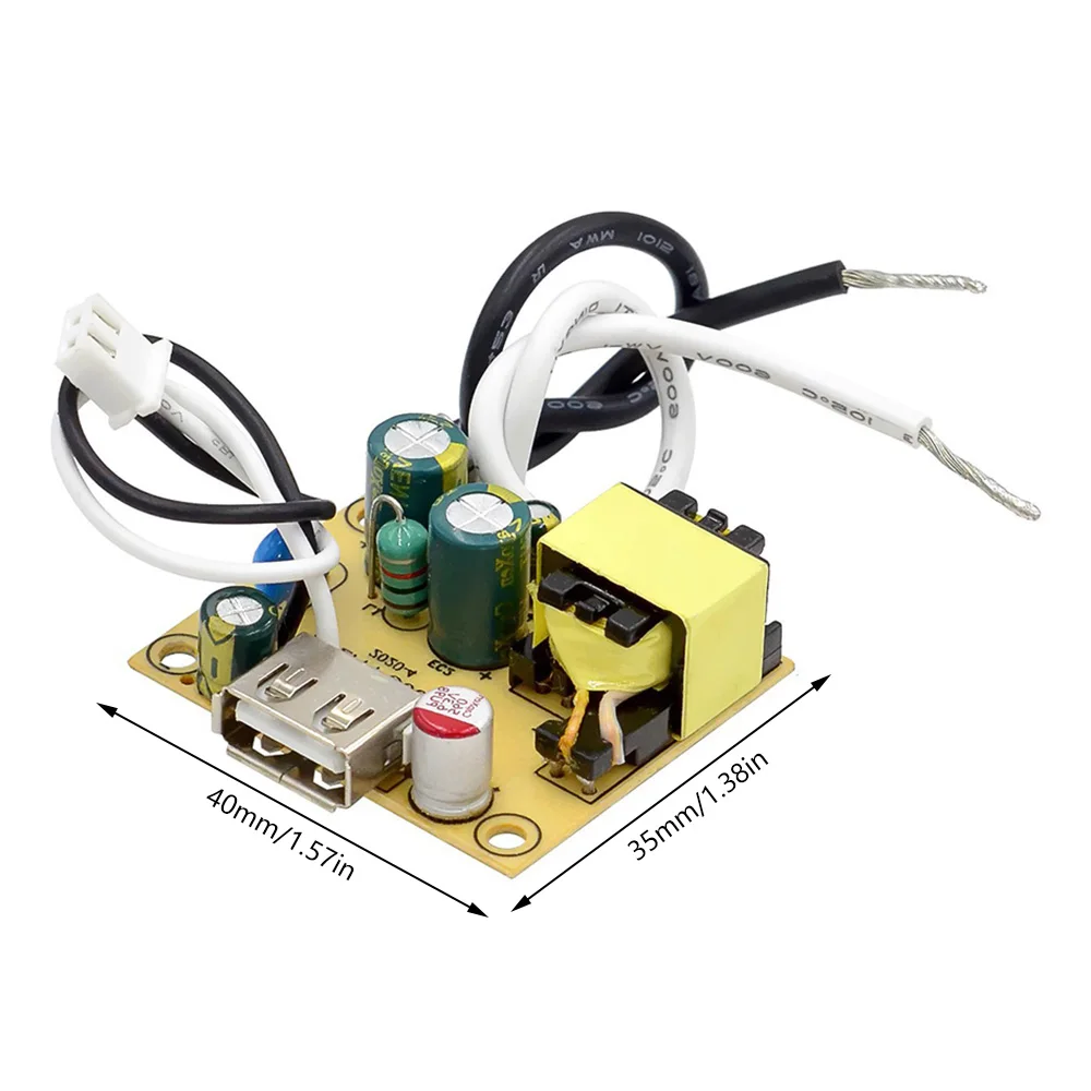 AC 110-220V to DC 5V 2A 10W Step Down Power Transformer Adapter Stabilized Power Supply Control Board Built In Drive Module