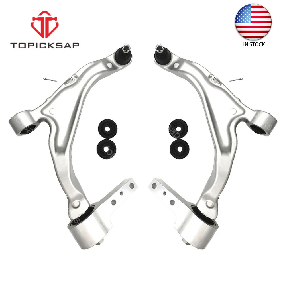 TOPICKSAP Front Side Lower Control Arm Bushings Ball Joint Assembly for Acura MDX ZDX 2007 2008 2009 2010 2011 2012 2013