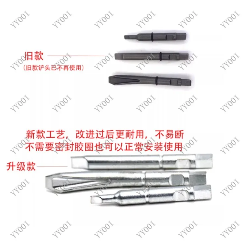 Pneumatic Scraper Air Shovel Micro Air Flux Chipper Gypsum Breaker With 3 Chisels Power Tool