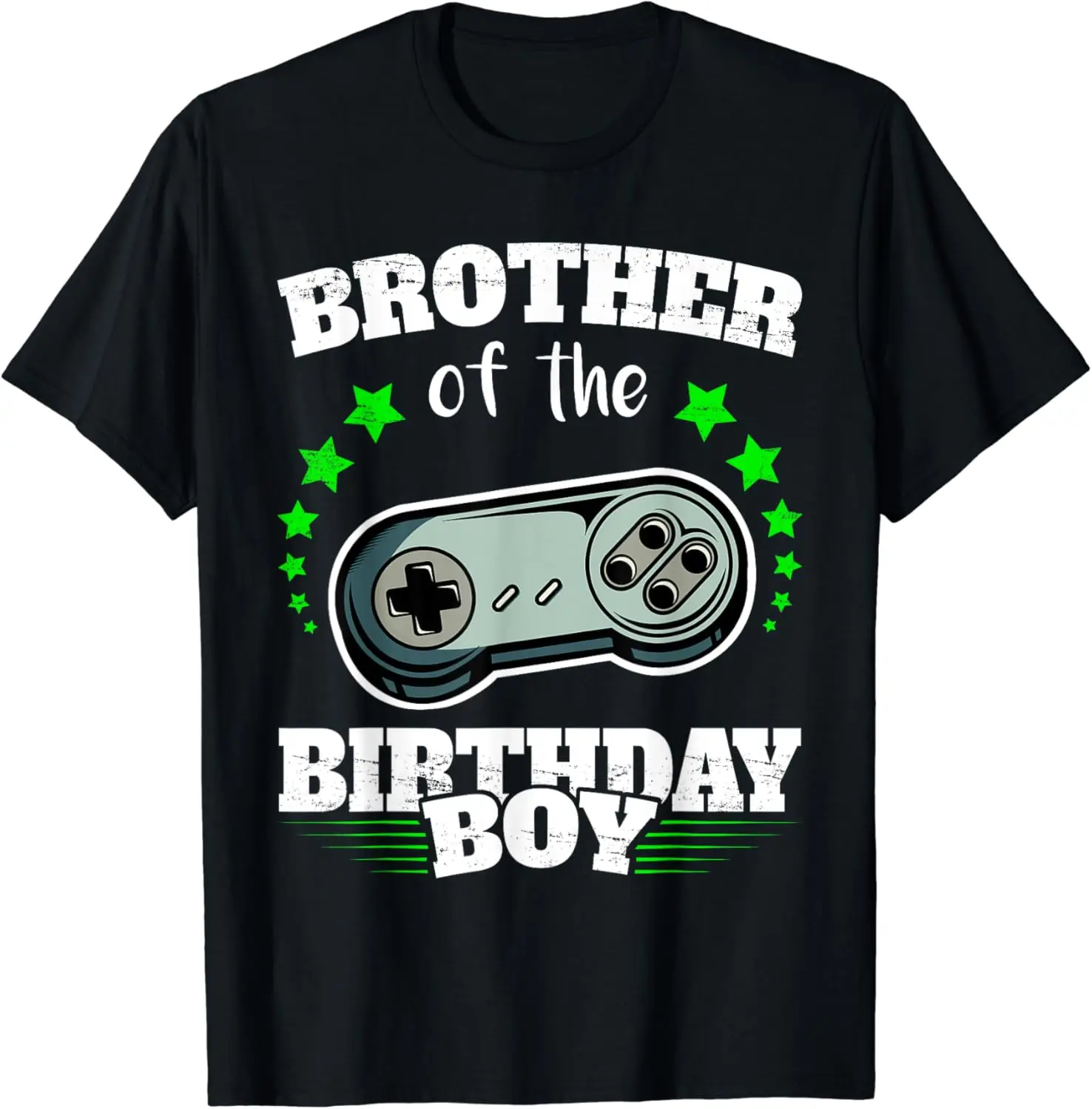 

Brother of the Birthday Boy Video Game Boys Gamer Gift T-Shirt