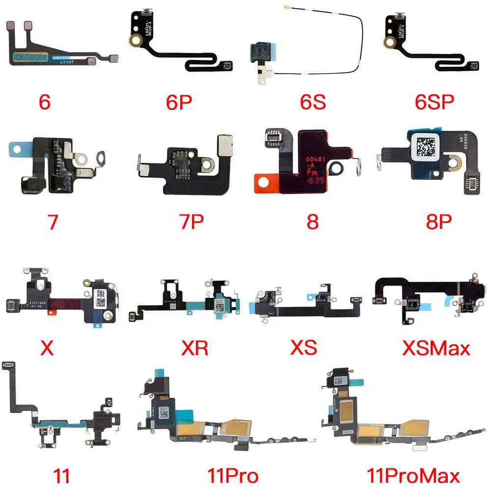 

WiFi Antenna Signal Flex Cable For Apple iPhone 6 6P 6s 6SP 7 7P 8 Plus X XR Xs 11 Pro Max Replacement Parts