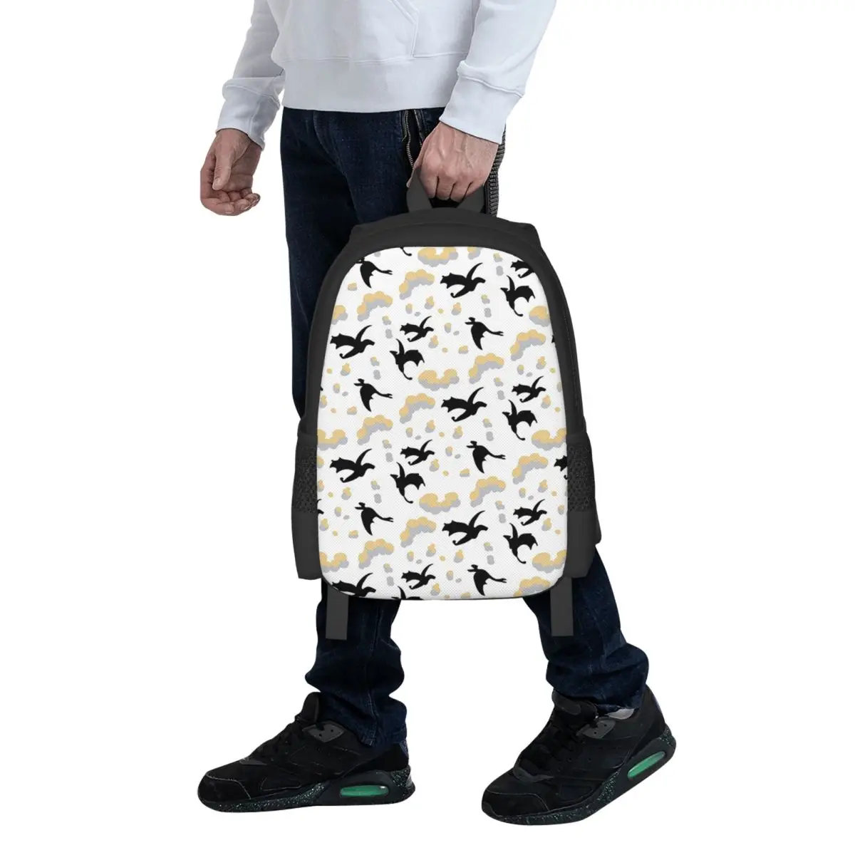The Empyrean Dragons Iron Flame Student Backpack School Bag Hiking Travel Daypack for Men Women Fashion Bookbag Shoulder Bags