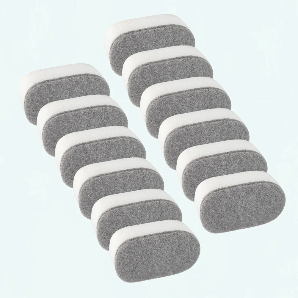

12Pcs Durable Kitchen Cleaning Sponge Double Side Scouring Pad for Dishwashing Sink Stove Multi Purpose Cleaning Sponge Pad