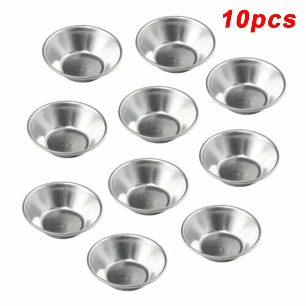 10pc Egg Tart Mold Aluminium Cupcake Baking Tool Nonstick Cake Egg Baking Pastry Mold Tin Baking Pan Kitchen Tool NEW