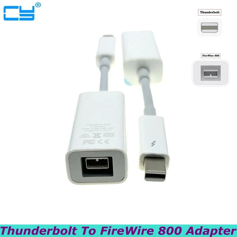 1pcs Thunderbolt2 To FireWire 800 Adapter Thunderbolt To Fire 1394B, Suitable For Mac Computers Equipped With Thunderbolt Ports