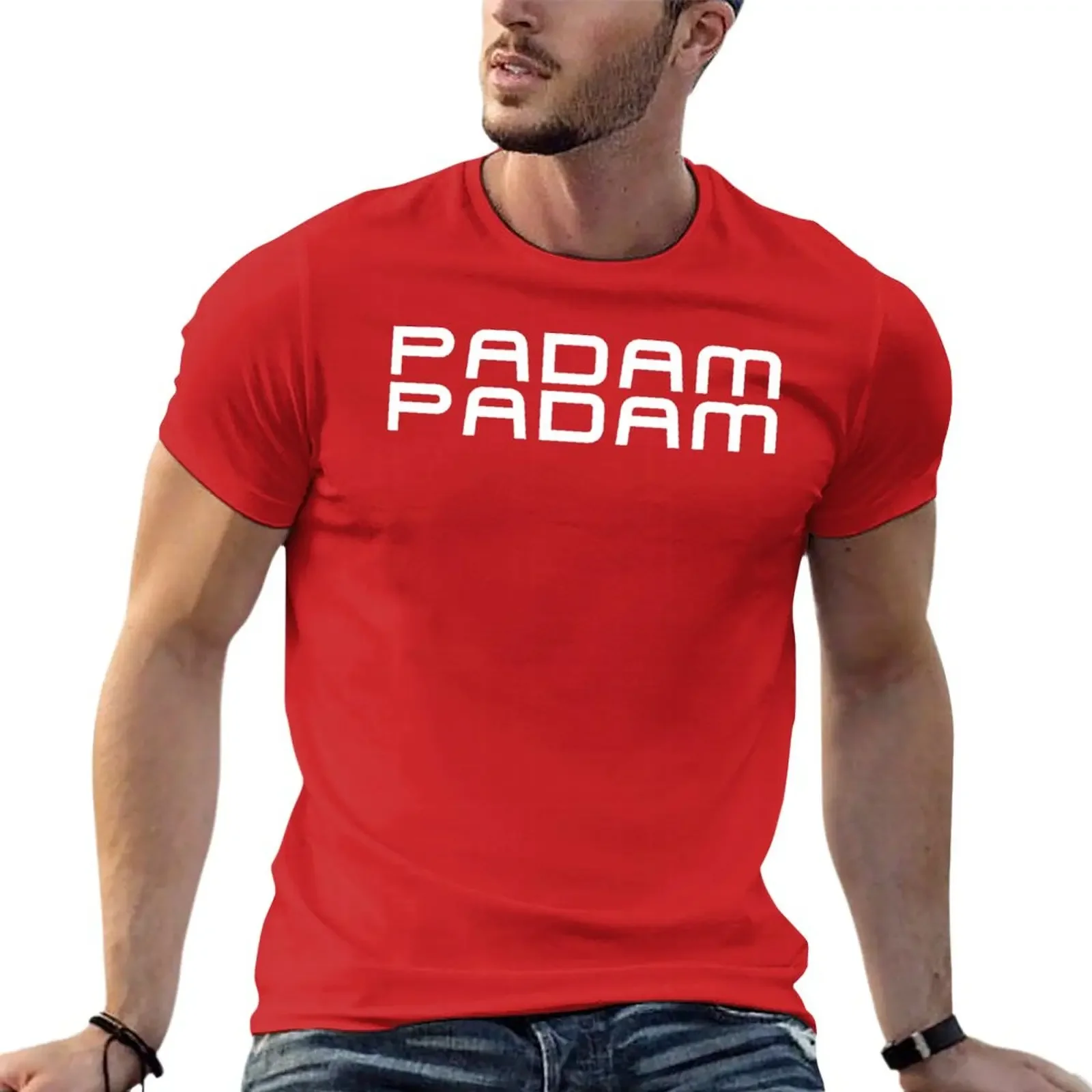 Padam Padam - Pride Month - LGBTQ+ T-Shirt summer top Aesthetic clothing Short sleeve tee black t-shirts for men