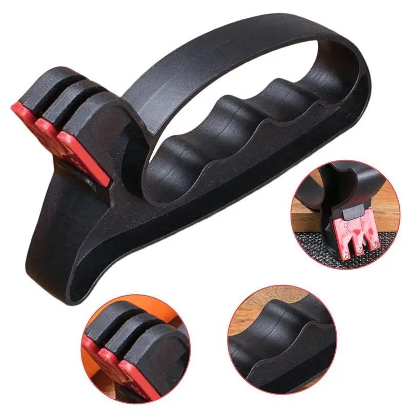 Manual Knife Sharpeners Kitchen Knife Sharpening Tool Kitchen Knives Accessories For Quick Sharpening For Ceramic Steel Knives