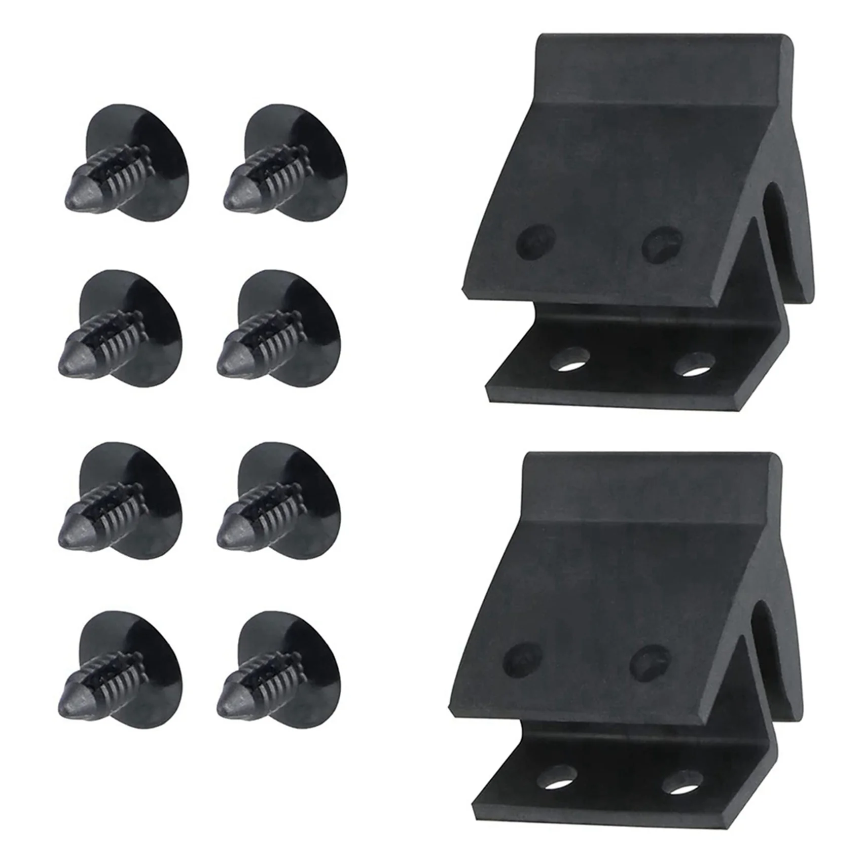 2X Klip Penahan Kaca Depan Kereta Golf untuk Preseden Mobil Klub Cocok untuk Tabung Kereta Golf 1X1 Inci, 103677101