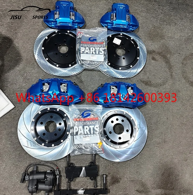 6/4 Piston 8N High-performance Big Brake Caliper Kit Full Set Brake  System for Mid-size Sedans & SUV
