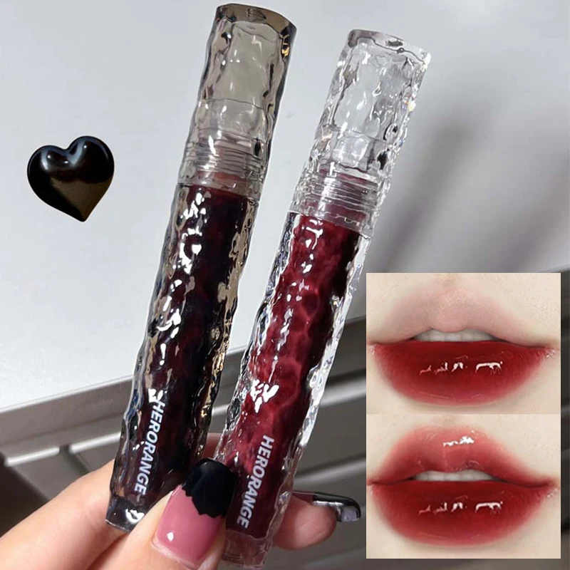 Batom líquido tingido esmalte labial hidratante espelho água luz copo antiaderente brilho labial à prova dwaterproof água duradoura lábios vermelhos matiz cosméticos