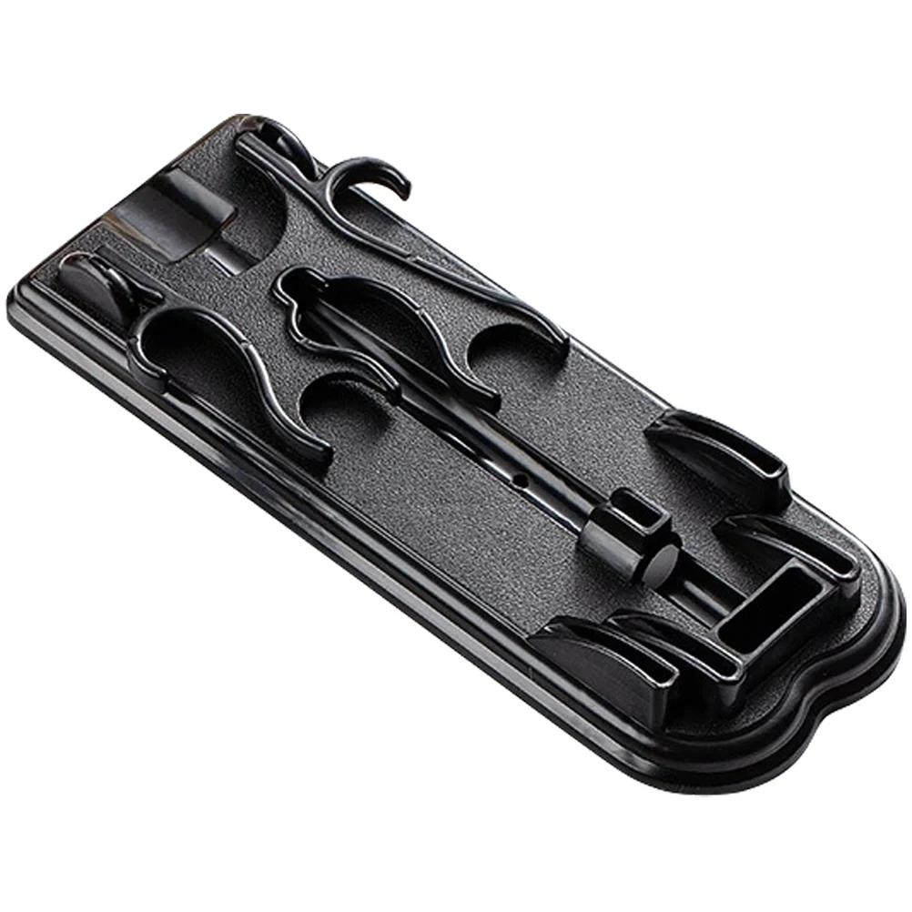 

Multifunctional Knife Holder Black Foldable Kitchen Storage Rack Tool Organizer Space Saver Drying Stand