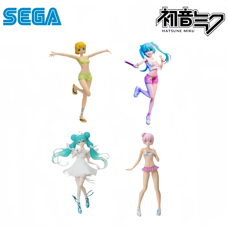 Sega Auf Lager Original Box Garage Kit Hatsune Miku Kagamine Rin Miku Anime Charaktere Sammlerstück Original Action Figur Statue