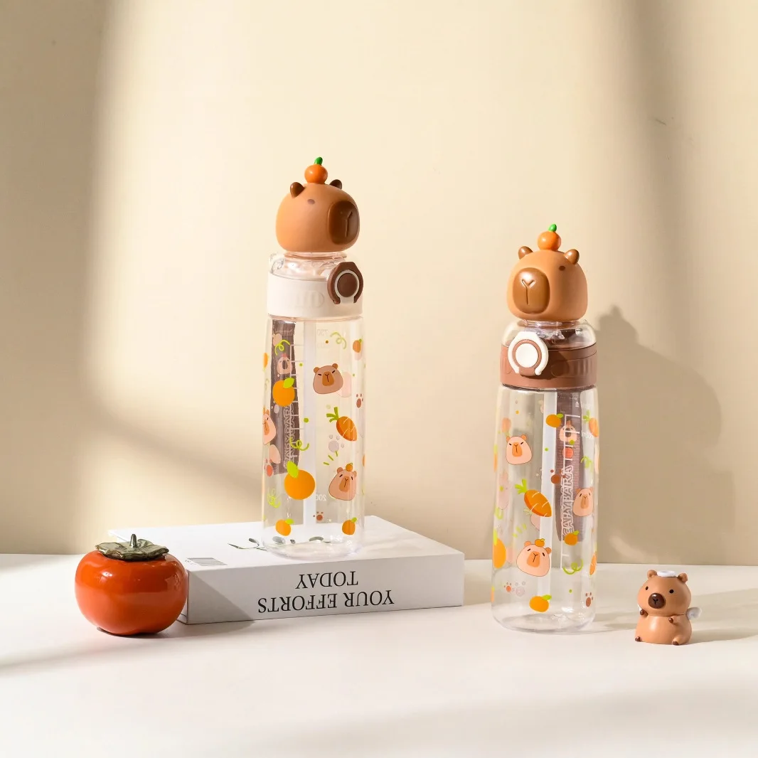

Kapibala casual cup for girls with high appearance in summer casual cup creative and convenient pop-up food grade children's