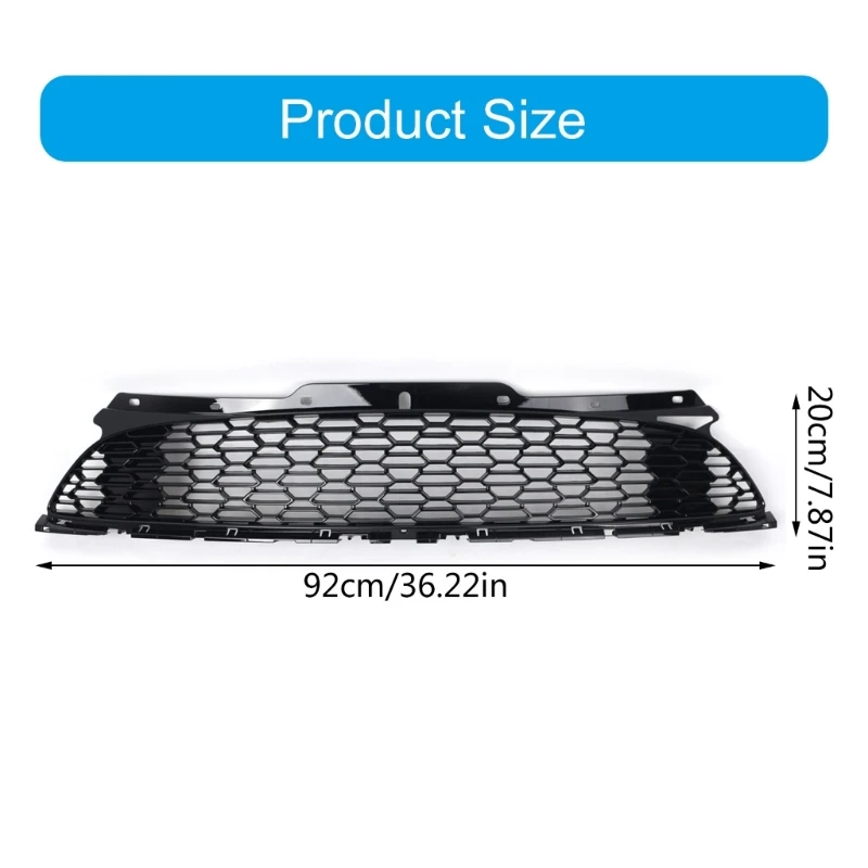 Badgeless Grille 117255125 7255125 Replacement Front Grille for R55 R56 R57 R58 R59 Mesh Grille Tirm DropShipping