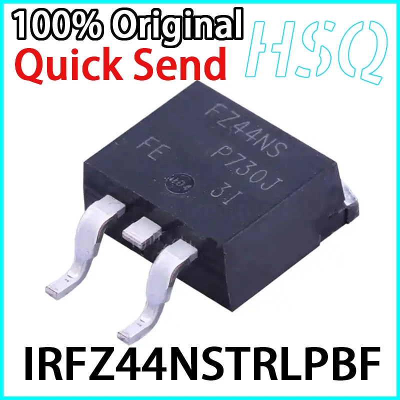 5PCS Original IRFZ44NS FZ44NS IRFZ44NSTRLPBF TO-263 N Channel Field-effect Transistor Brand New