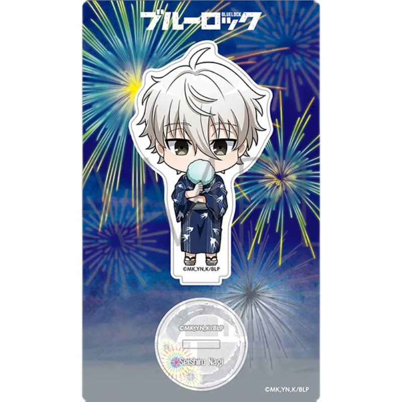 Anime BLUE LOCK Isagi Yoichi Chigiri Hyoma Acrylic Stand Figure Model Plate Cosplay Collection Desktop Decor Keychain Xmas Gifts