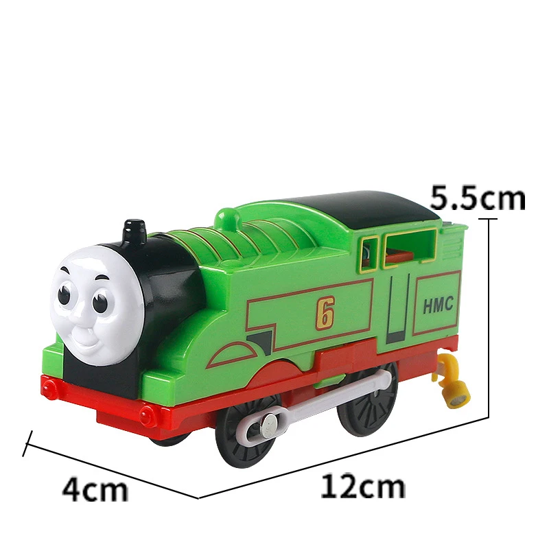 Thomas The Tank Engine And Friends Anime Kawaii Puzzle Electric Light Music Thomas Train Track Toy Magnetic Kid Christmas Gift