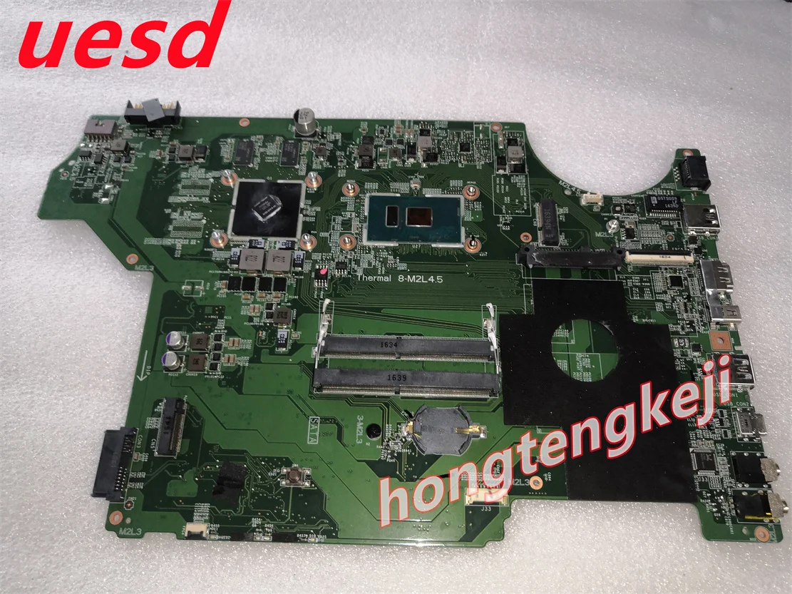 MS-16J71 VER 1.0 FOR MSI CX72 (7TH GEN) CX62 MS-16J7 MS-1797 LAPTOP MOTHERBOARD WITH I7-7500U AND GT940MX TEDE OK