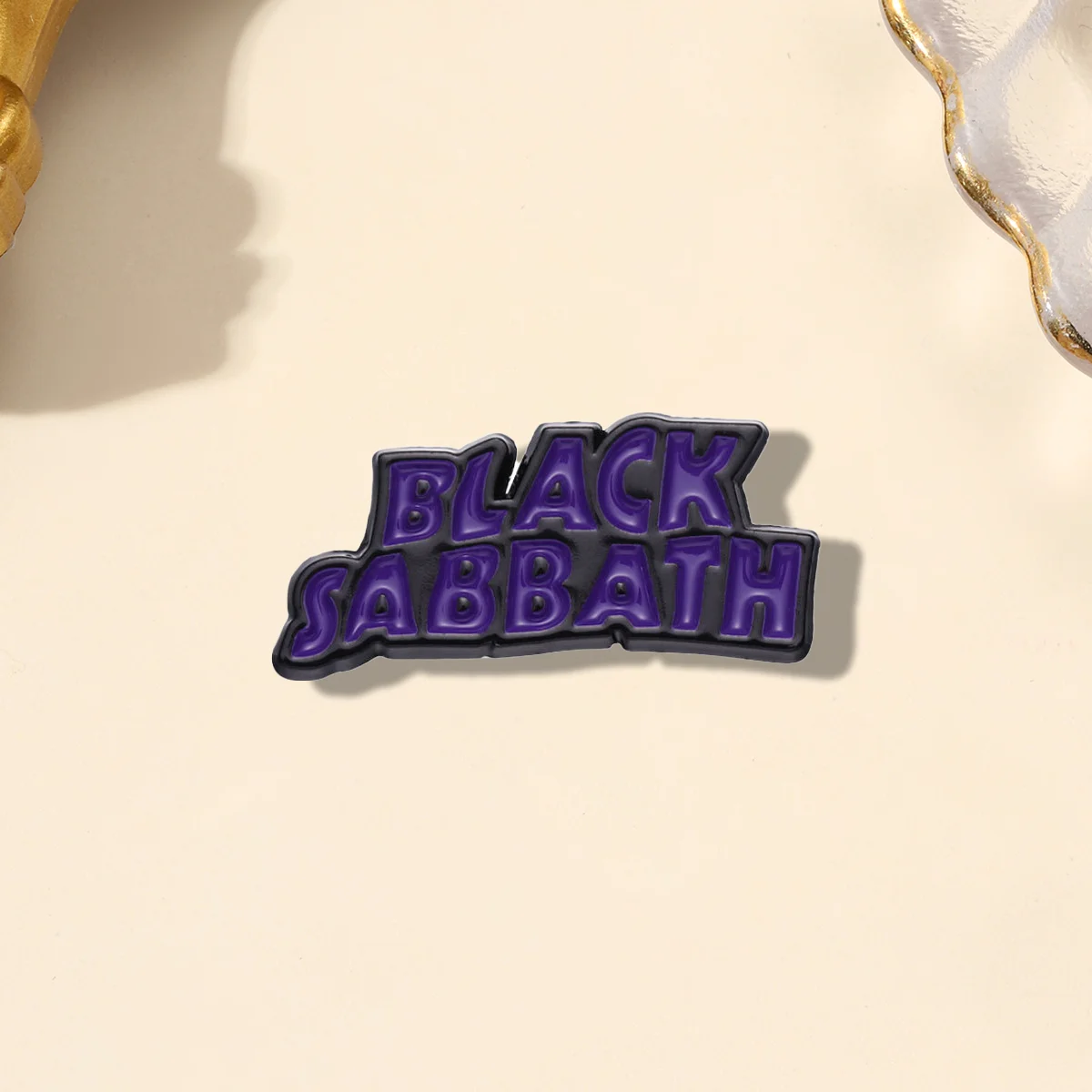 المعادن الثقيلة روك باند سلسلة الإنجليزية الأبجدية شارة شارة معدنية عالمية العصرية كل مباراة سترة قبعة وشاح الملحقات بروش