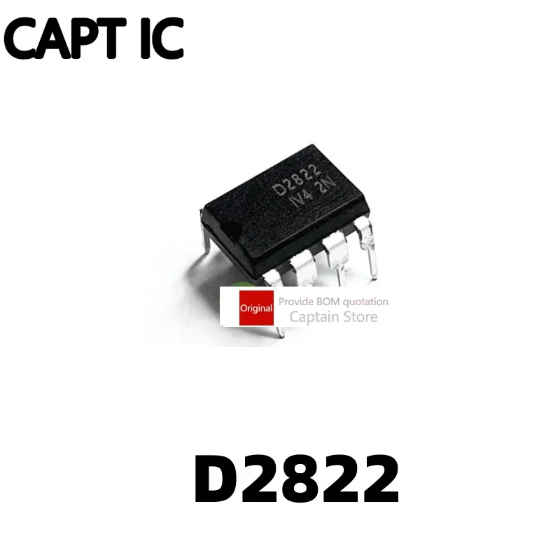 5 Stuks Cd2822acp Cd2822 D2822 D2822a Inline Dip8 Eindversterker