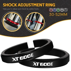 FOR YAMAHA XT600E XT600 E XT 600E Motorcycle Adjustment Shock Absorber Auxiliary Rubber Ring CNC Accessories Fit 30MM-52MM