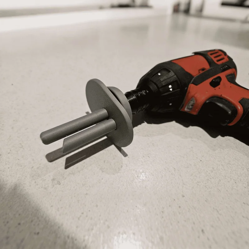 Cordless Drill Strap Winding Tool Double Pin Strap Roller Winder Accessory for Ratchet Tie Down Storage