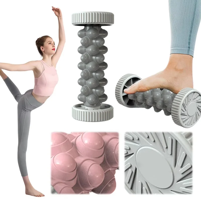 1Pc Roller Hand Foot Massager Relieve Plantar Fasciitis Foot Arch Pain Yoga Fitness Sole Muscle Relaxation Foot Massage Roller