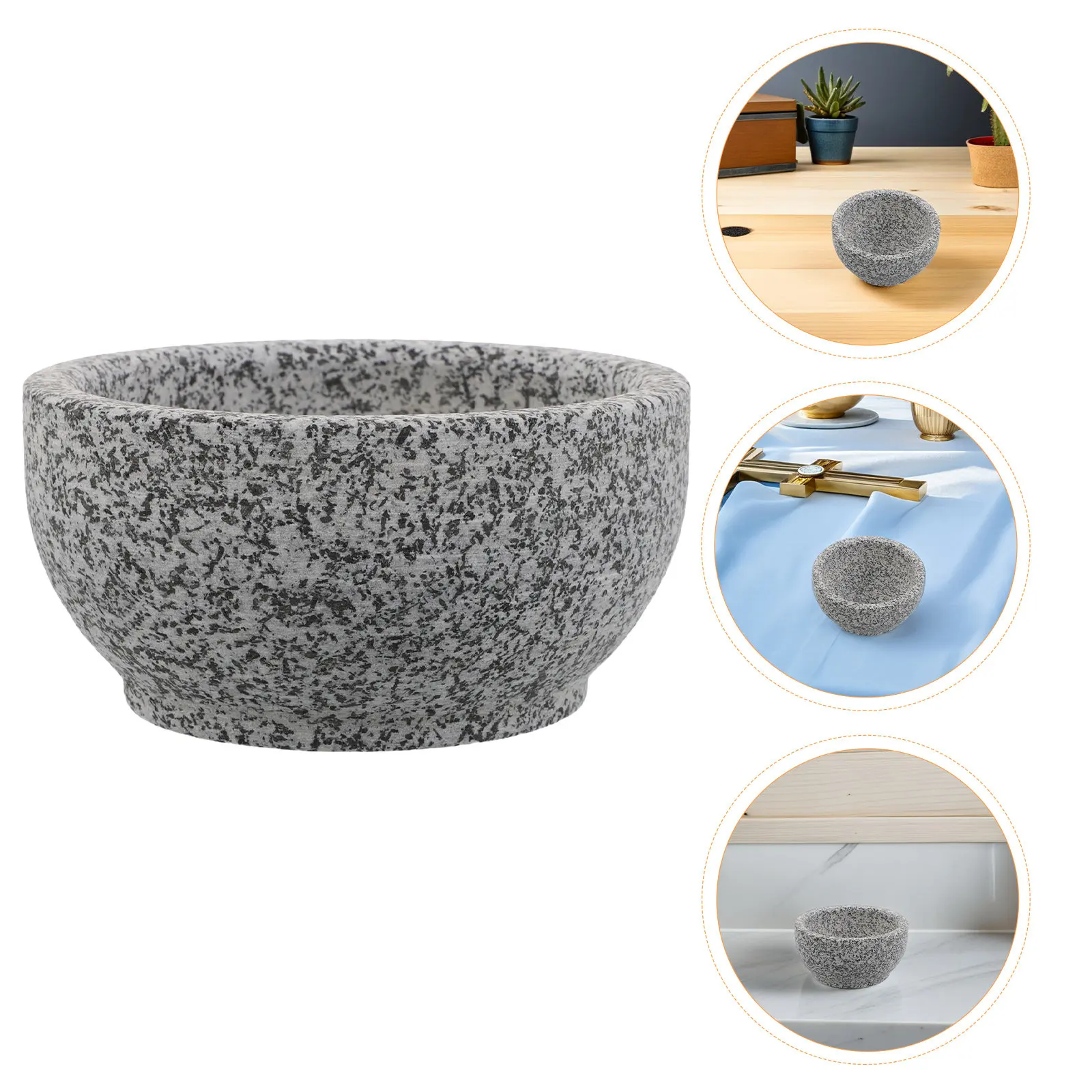 Sauna Aromatherapy Stone Cup 5.5 Heat Resistant Natural Stone Essential Oil Diffuser Bowl Sauna Spa Accessories Steam Room