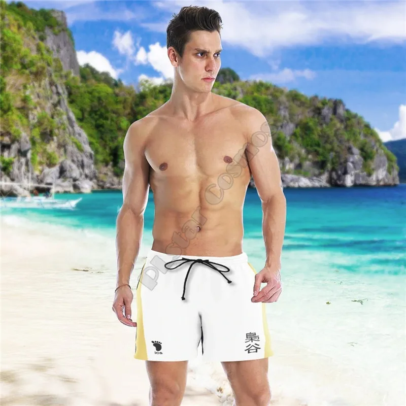 Demon Slayer Beach Shorts 3D Printed Shorts Summer Casual Men's Shorts Loose Quick Drying shorts Cosplay Clothes