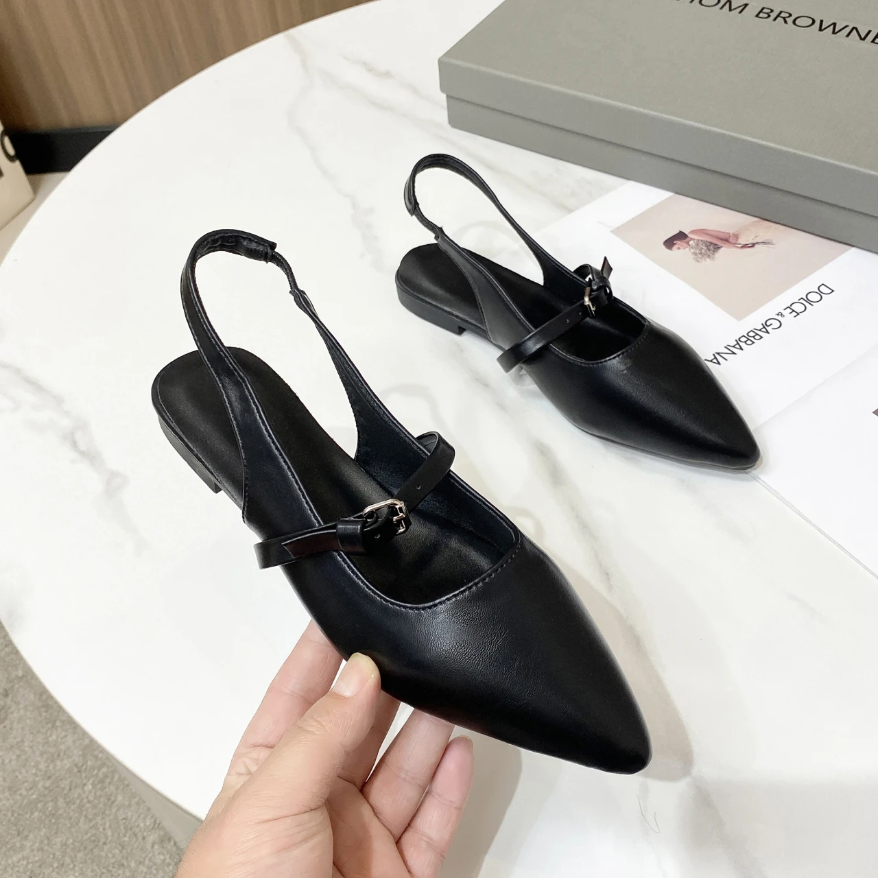 

Мюли, женские сандалии, туфли босиком, черные удобные женские туфли на каблуке с заостренной головкой, туфли-лодочки на низком каблуке, летняя обувь Ffers