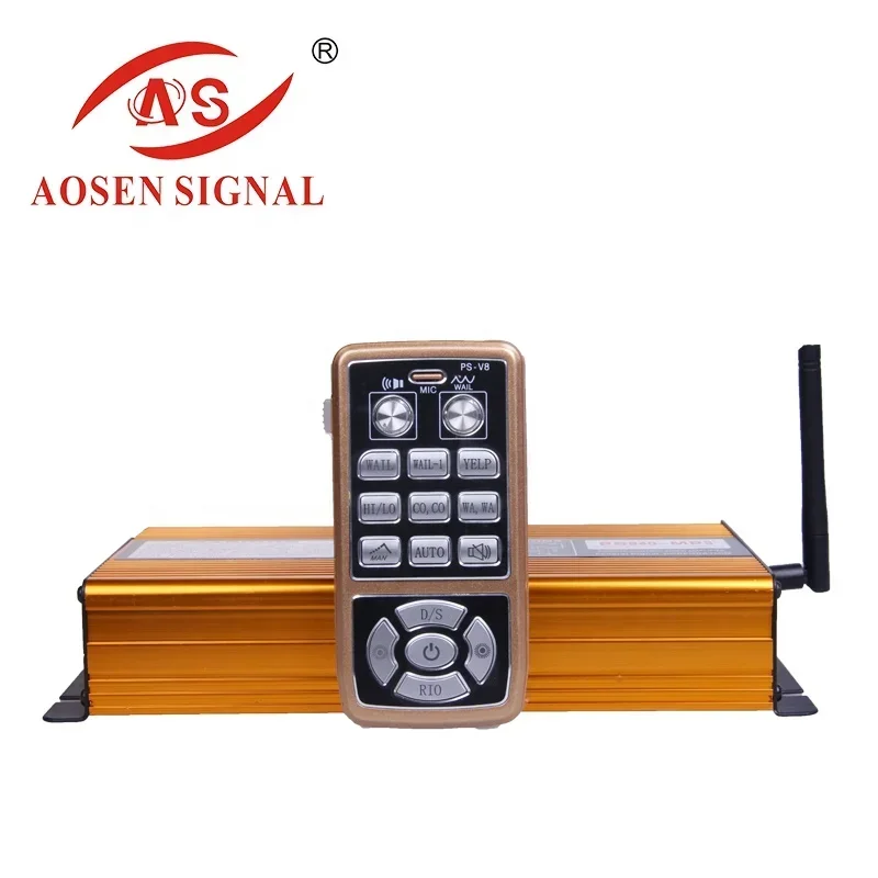 ไซเรนเตือนภัยไฟไหม้ PS940 400w 12V พร้อมลำโพงและฟังก์ชั่น MP3
