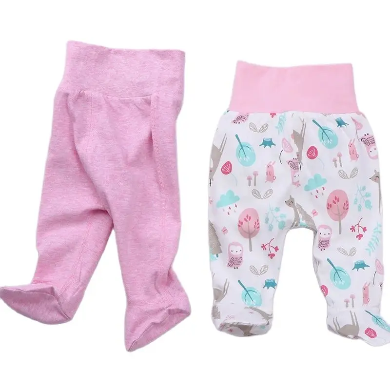 Baby pants cotton baby footies leggings children clothing newborn baby boys pants girls pants high elasticity baby trousers