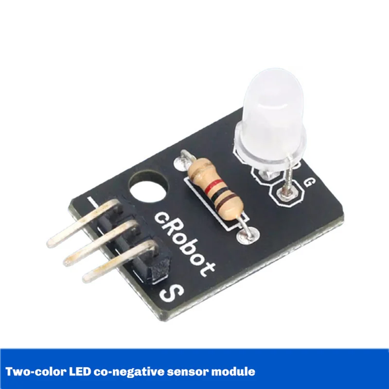 

Efficient Dual Color LED Common Negative Sensor Module Is Suitable For 51 STM32 Suitable For Arduino Platform