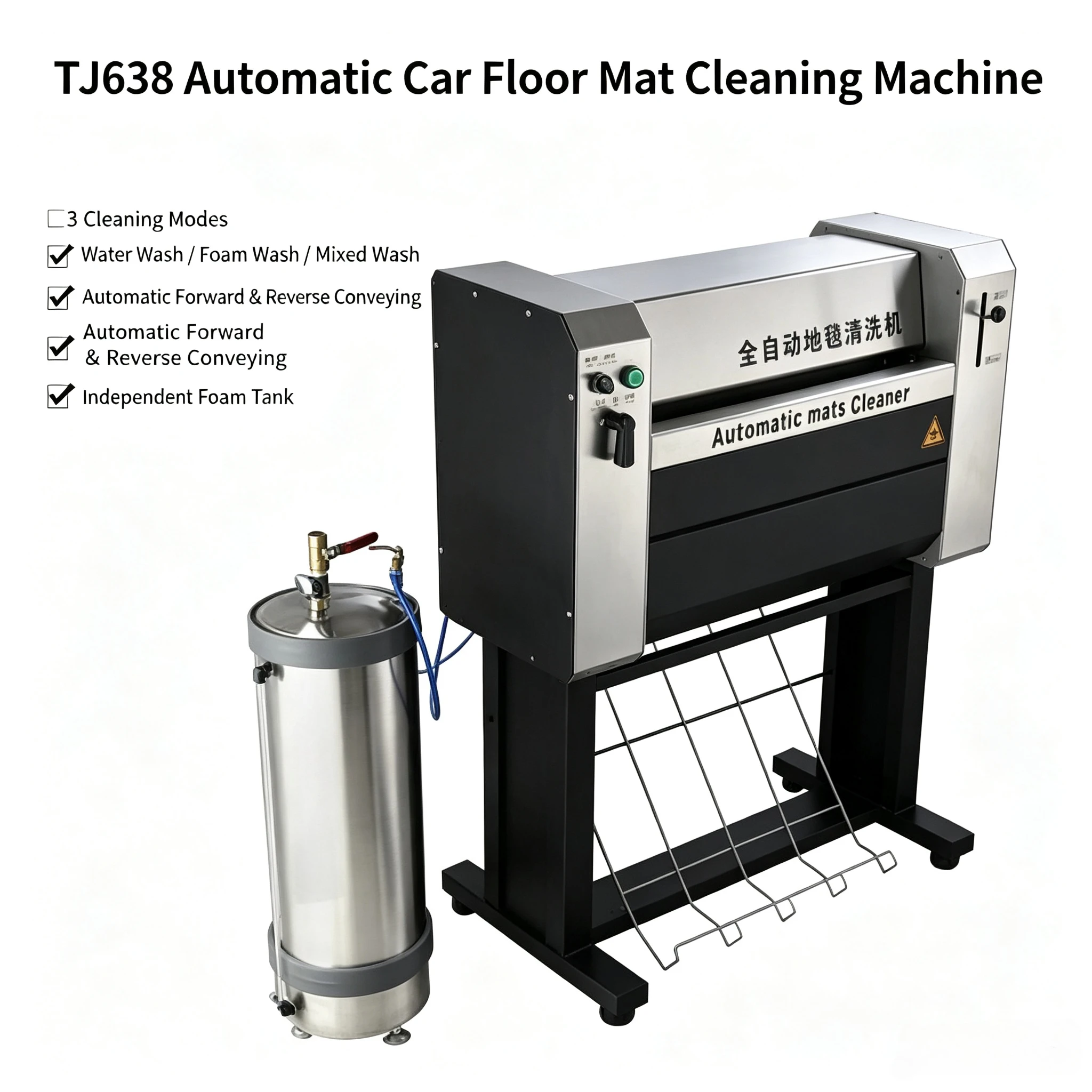 Electric Automatic Car Mat Washing Machine Portable Vehicle Carpet Cleaner For Auto Interior Cleaning